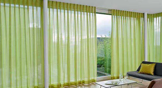 Decorative curtain rail systems for luxury interiors in Qatar