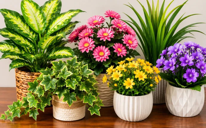 artificial plants

