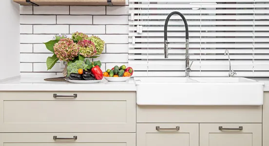 Kitchen blinds design inspiration in Doha Qatar