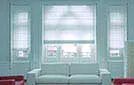 Luxury Roman shades window treatment in Qatar