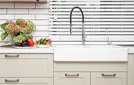 Modern kitchen roller blinds design in Doha