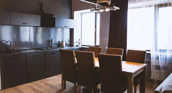Modern roller kitchen blinds for windows in Qatar