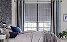 Roman blinds living room design in Qatar